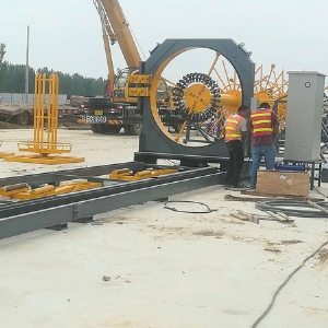 數控鋼筋籠滾焊機